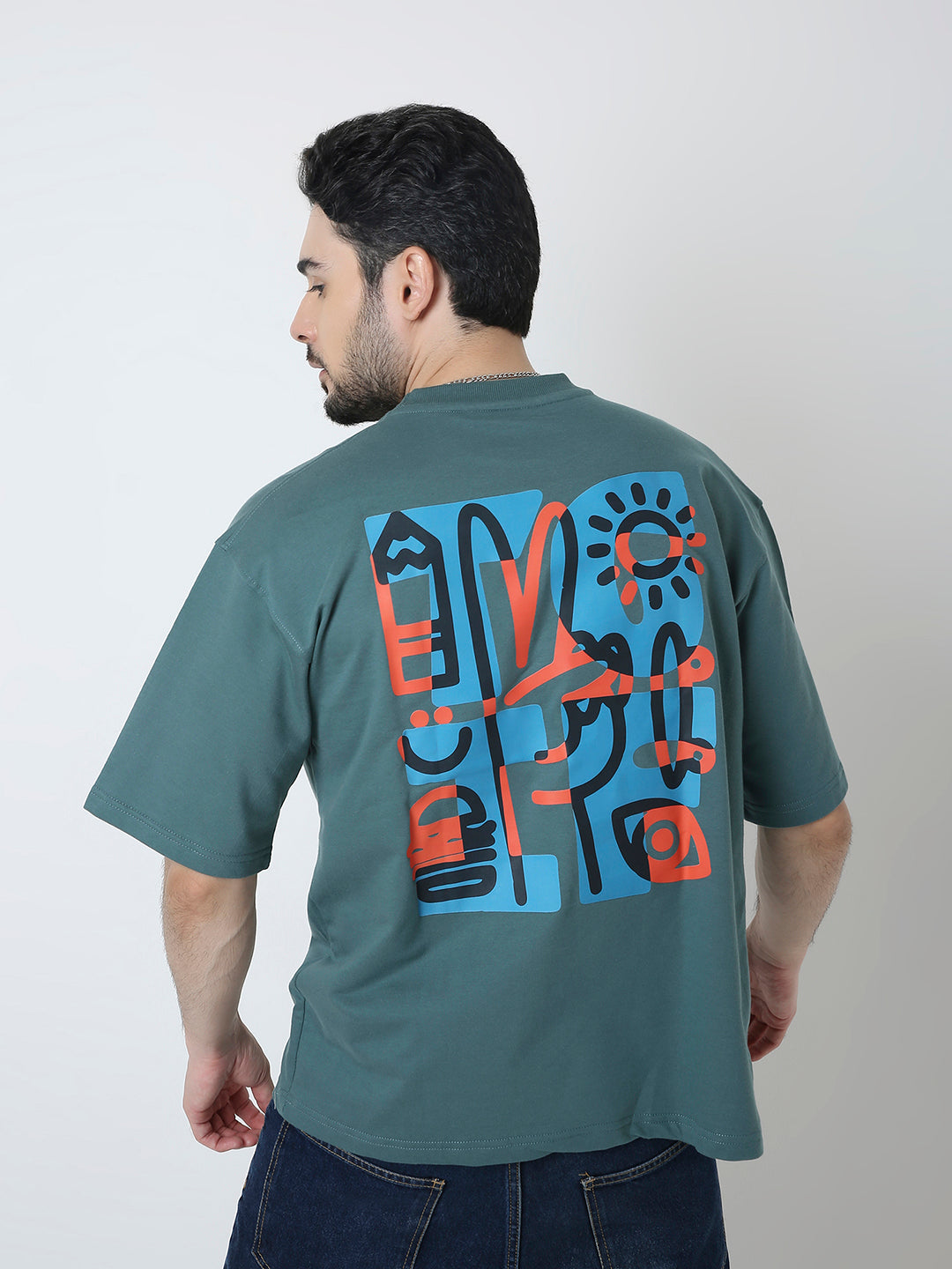 OVERSIZED PRINTED TSHIRT