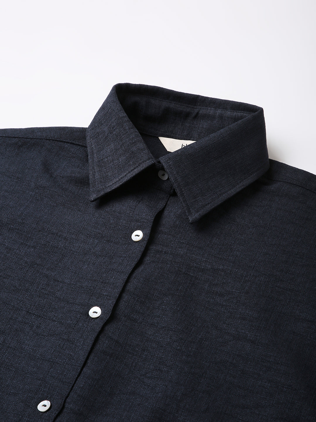 NAVY BLUE STRUCTURED COMFORT SHIRT