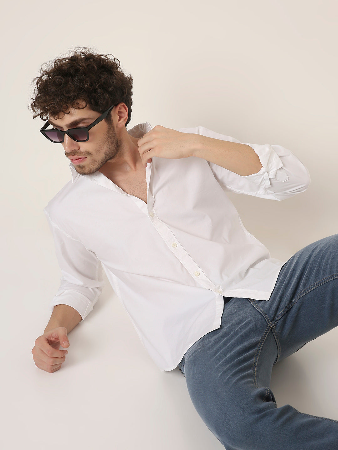 WHITE PREMIUM COTTON SHIRT