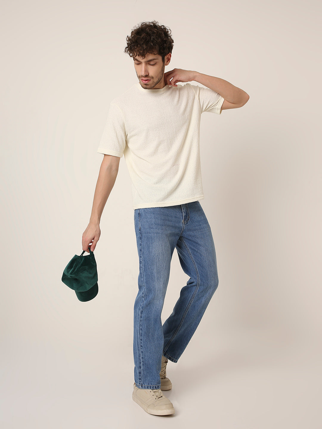 Classic Mid-Blue Relaxed Fit Jeans