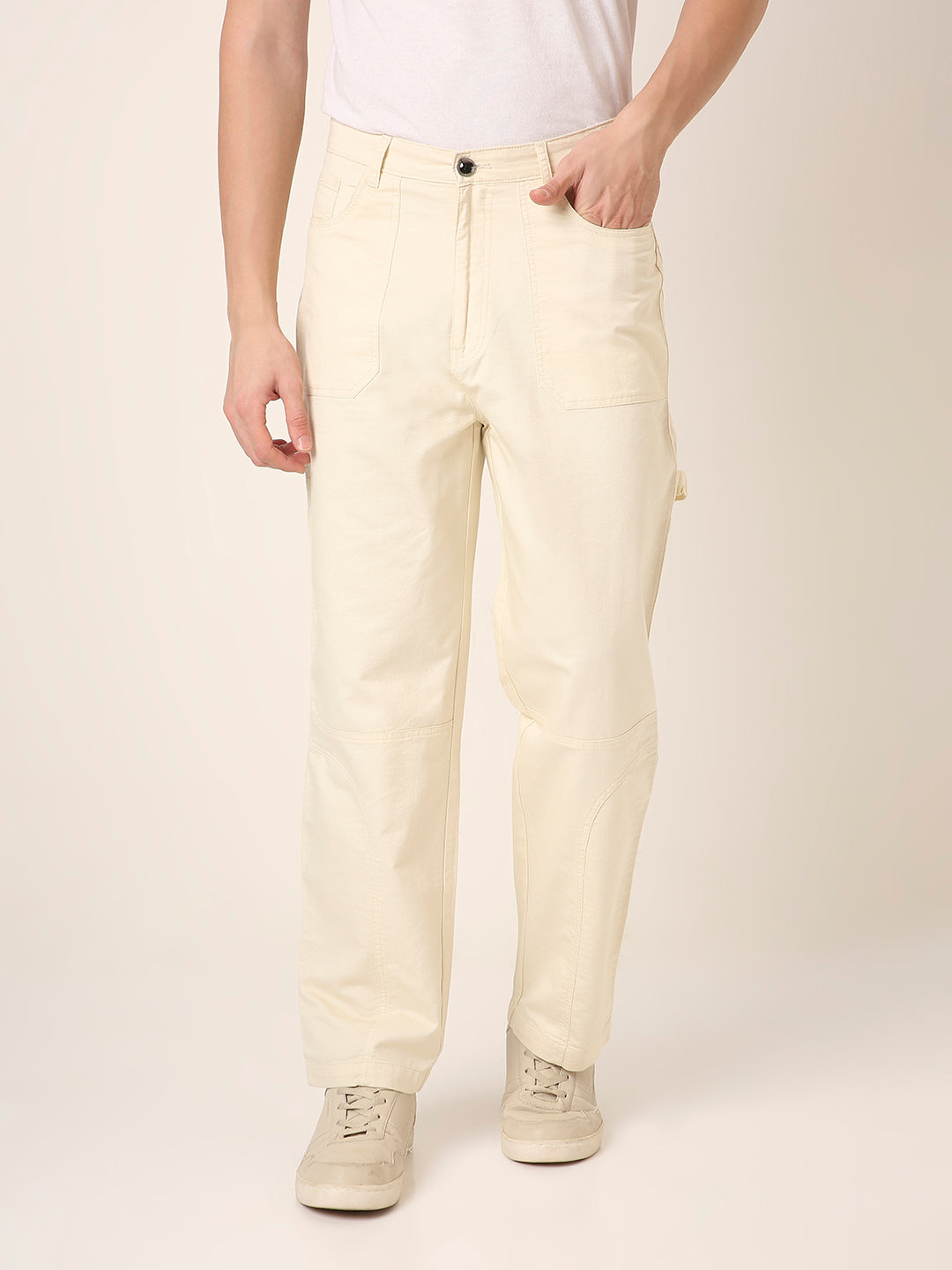 Straight Fit OFF-WHITE Utility Cargo PANTS