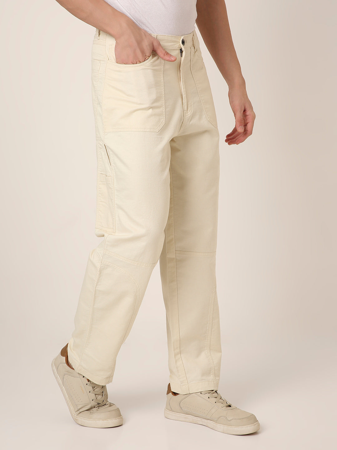 Straight Fit OFF-WHITE Utility Cargo PANTS