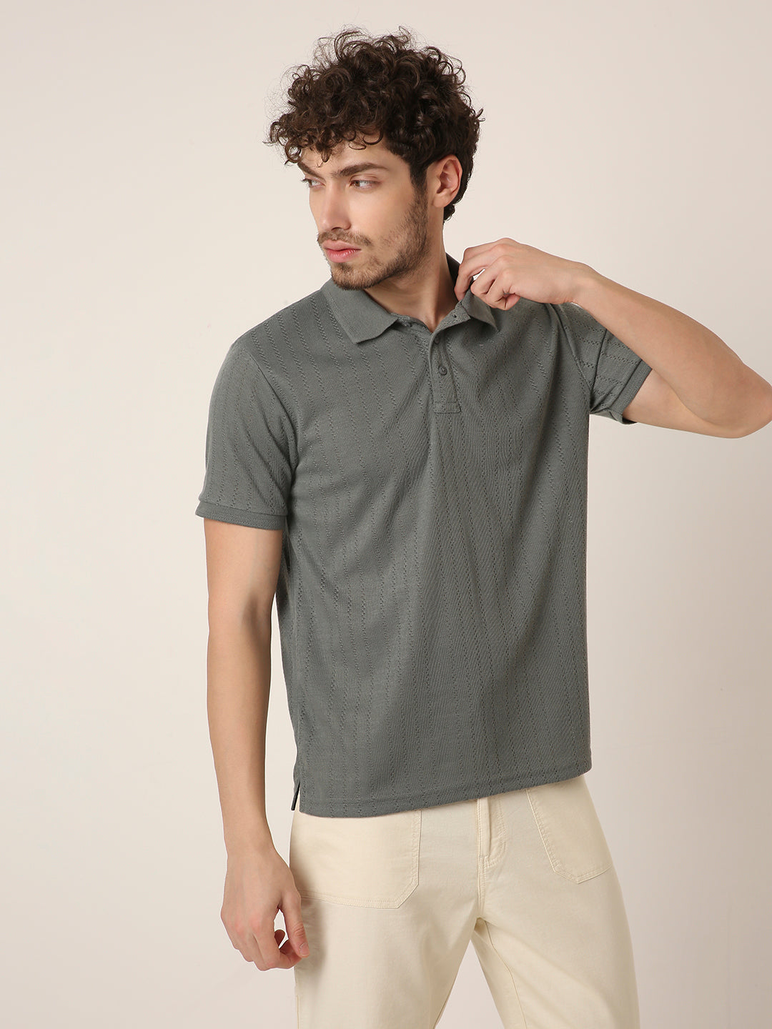 Jacquard Classic Polo t-shirt