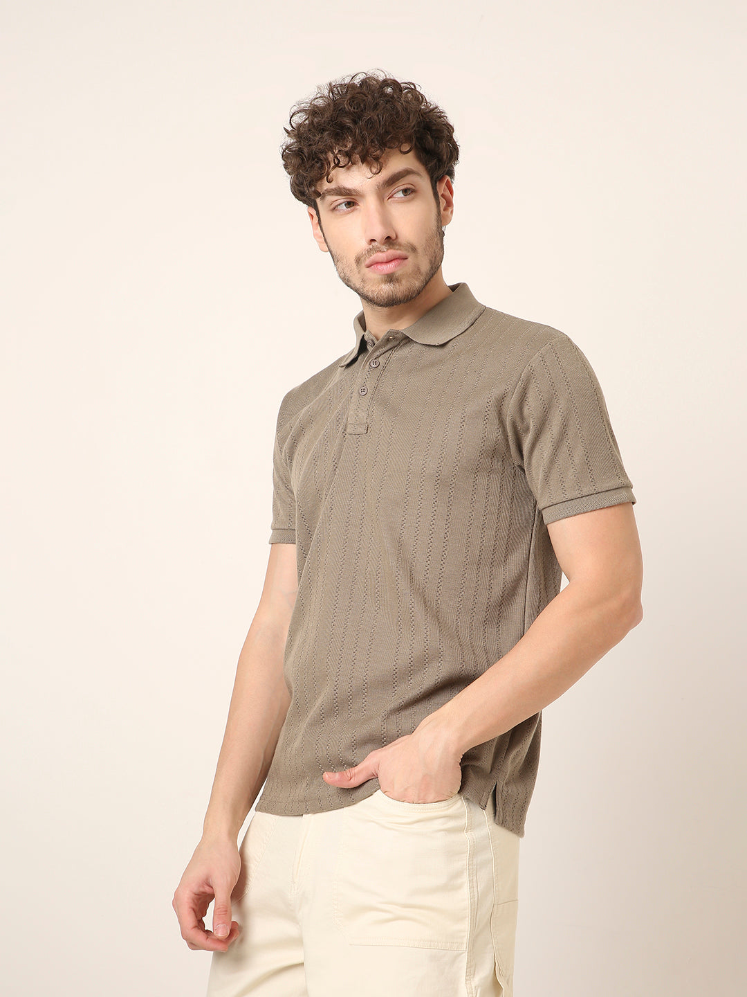 Jacquard Classic Polo t-shirt