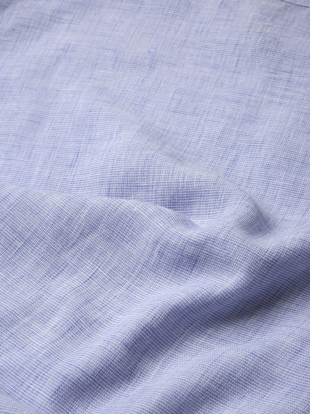 BLUE SLEEVELESS HIGH-LOW MIDI DRESS