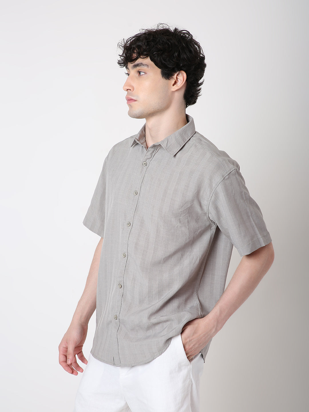 KHAKI PREMIUM WEIGHTLESS SHIRT