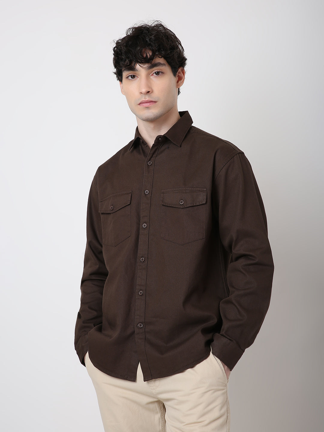 RUGGED UTILITY POCKET LONG SLEEVE SHIRT