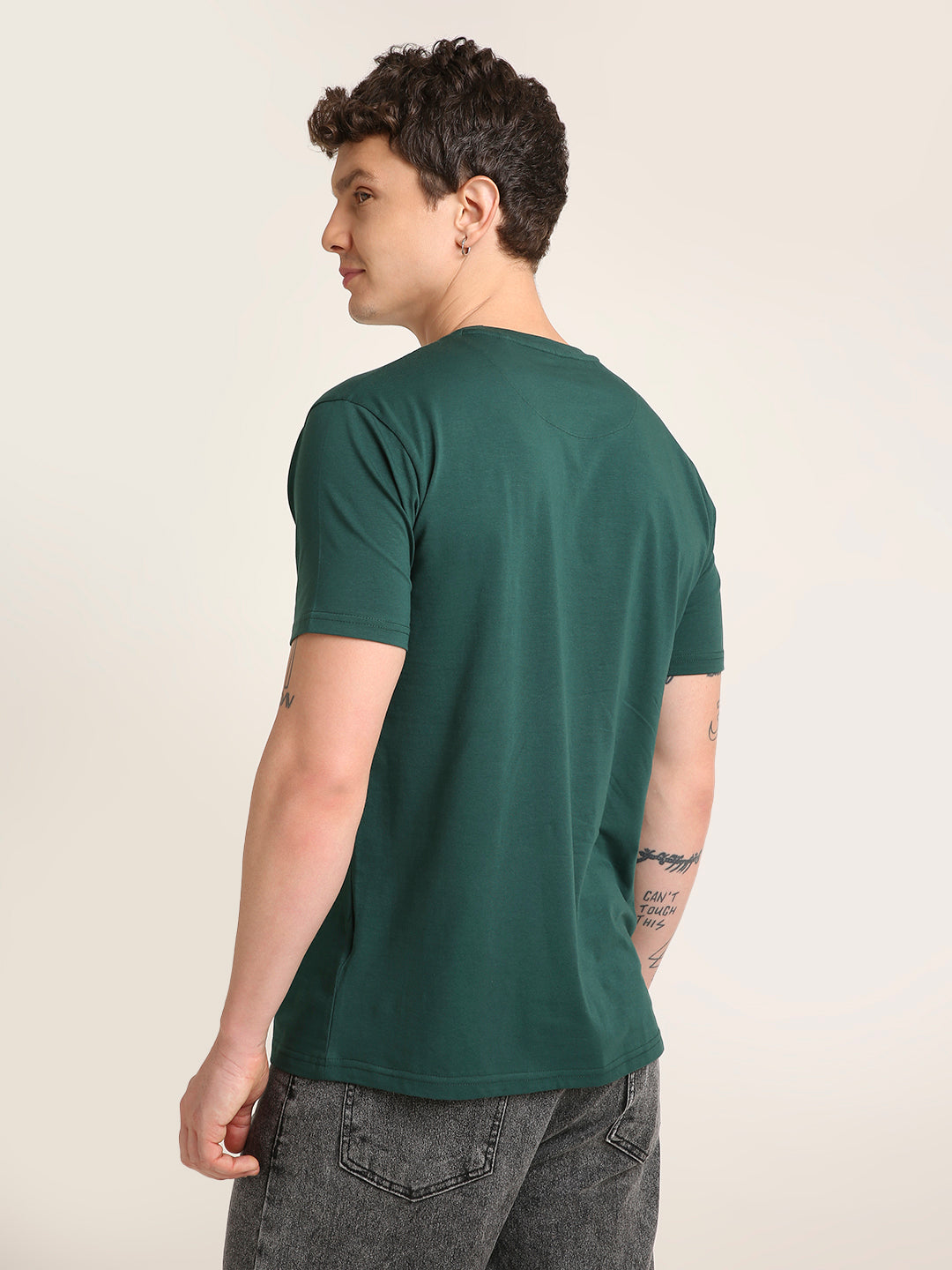 Arthur Warrior Graphic Printed Premium Cotton T-Shirt
