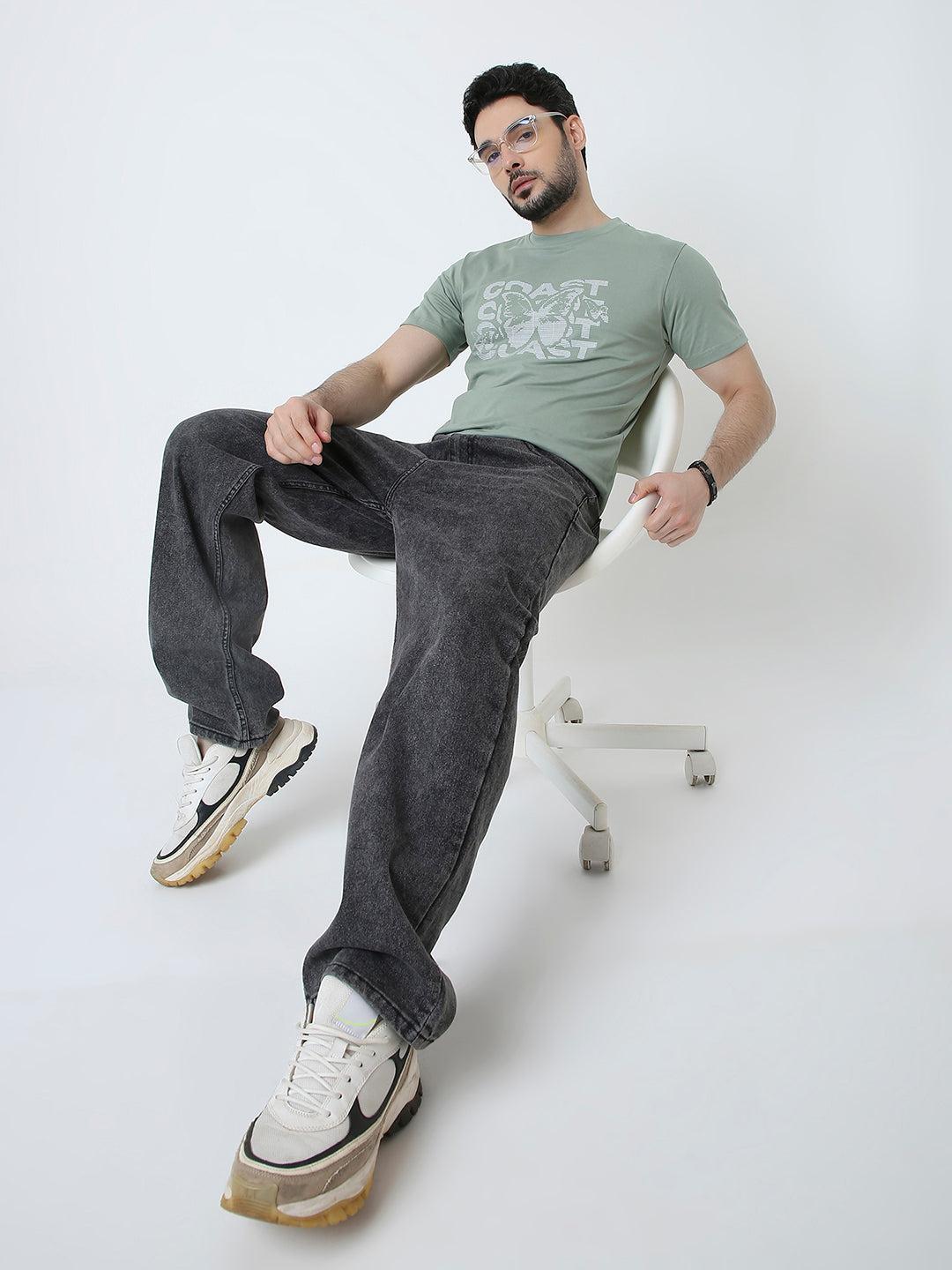 RELAXED FIT PRINTED TSHIRT