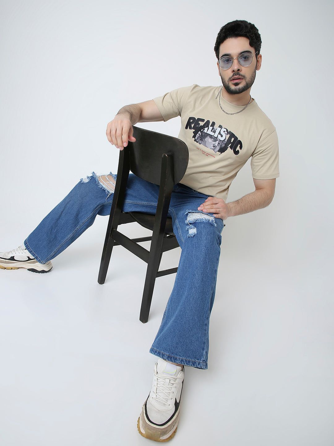 RELAXED FIT PRINTED T-SHIRT