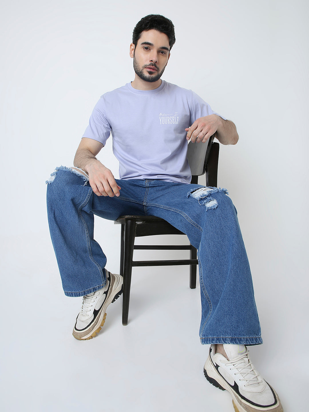RELAXED FIT PRINTED T-SHIRT