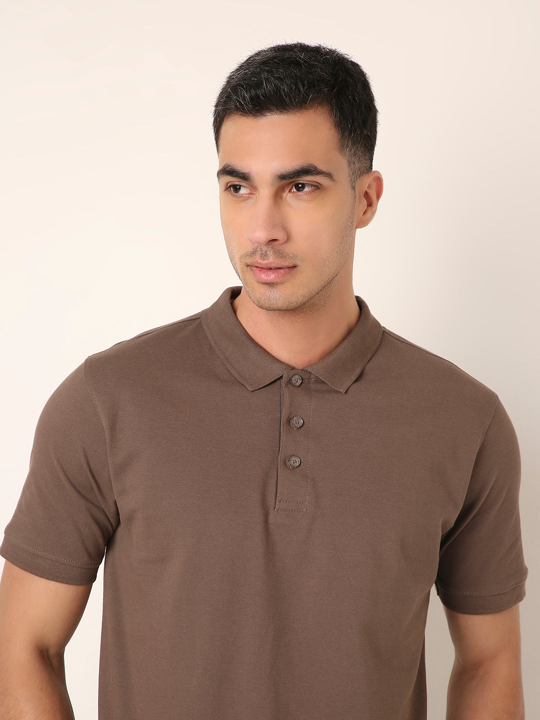 Classic Brown Polo T-Shirt