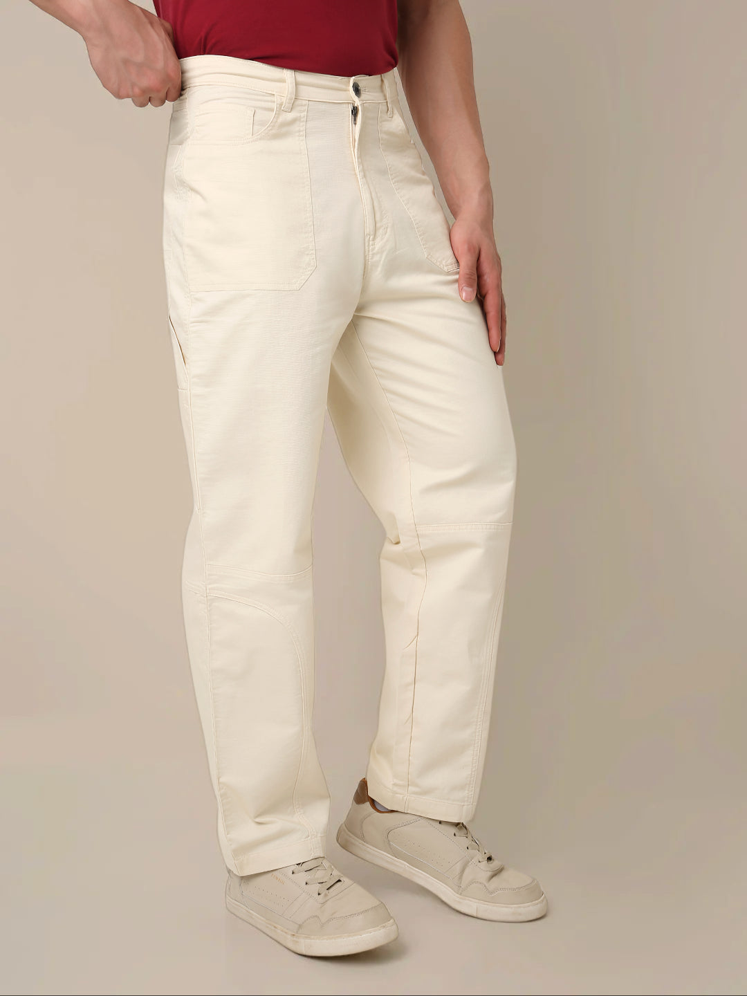 Straight Fit OFF-WHITE Utility Cargo PANTS
