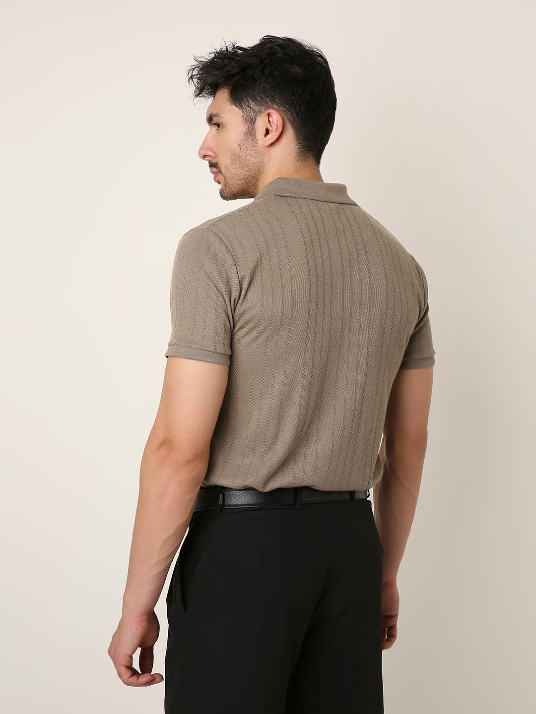 FAWN Jacquard Classic Polo t-shirt