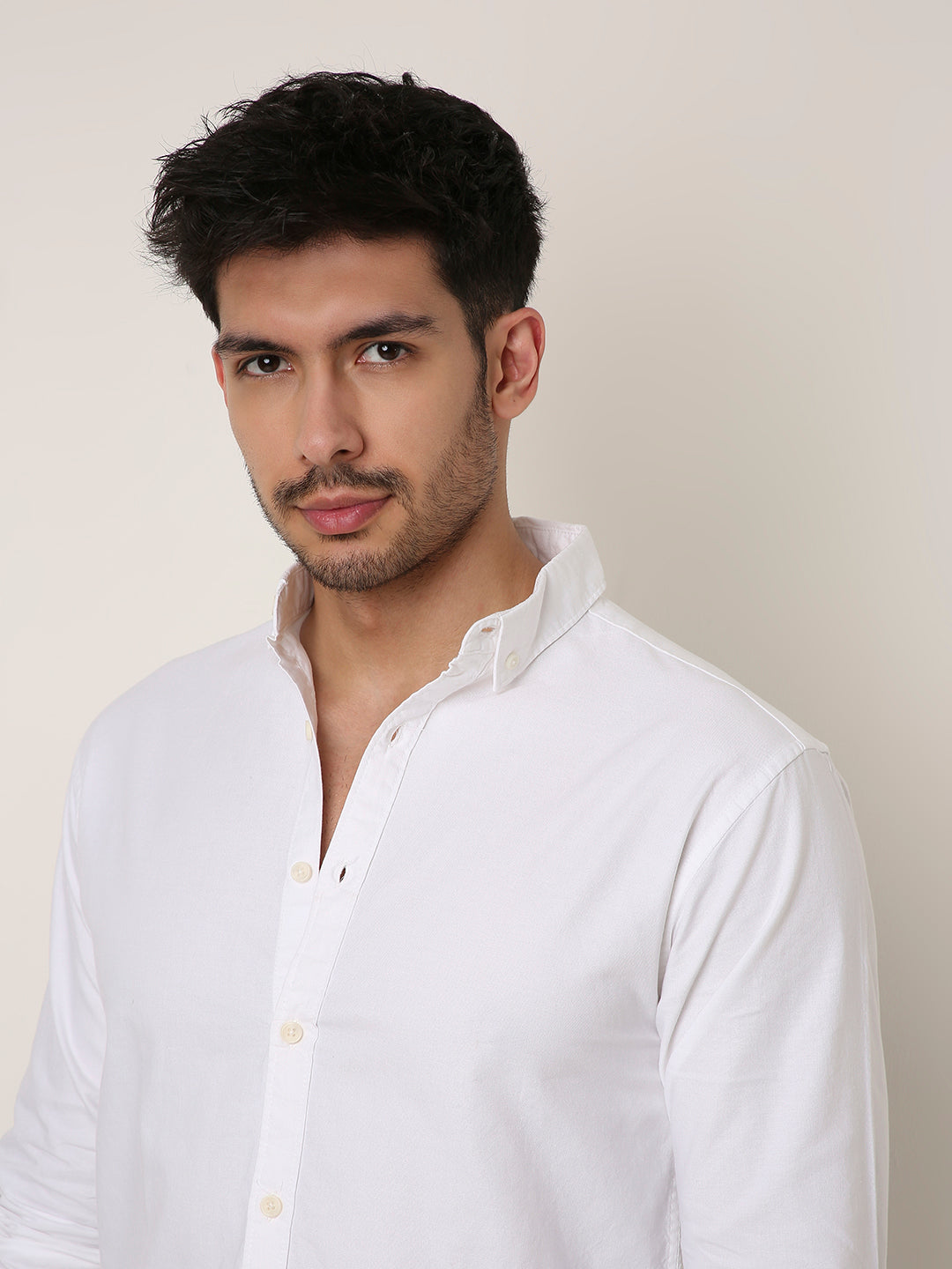 WHITE CLASSIC OXFORD SHIRT