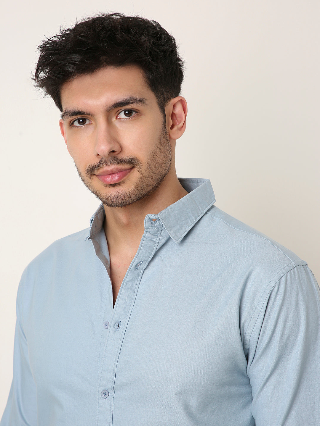 BLUE ESSENTIAL OXFORD SHIRT