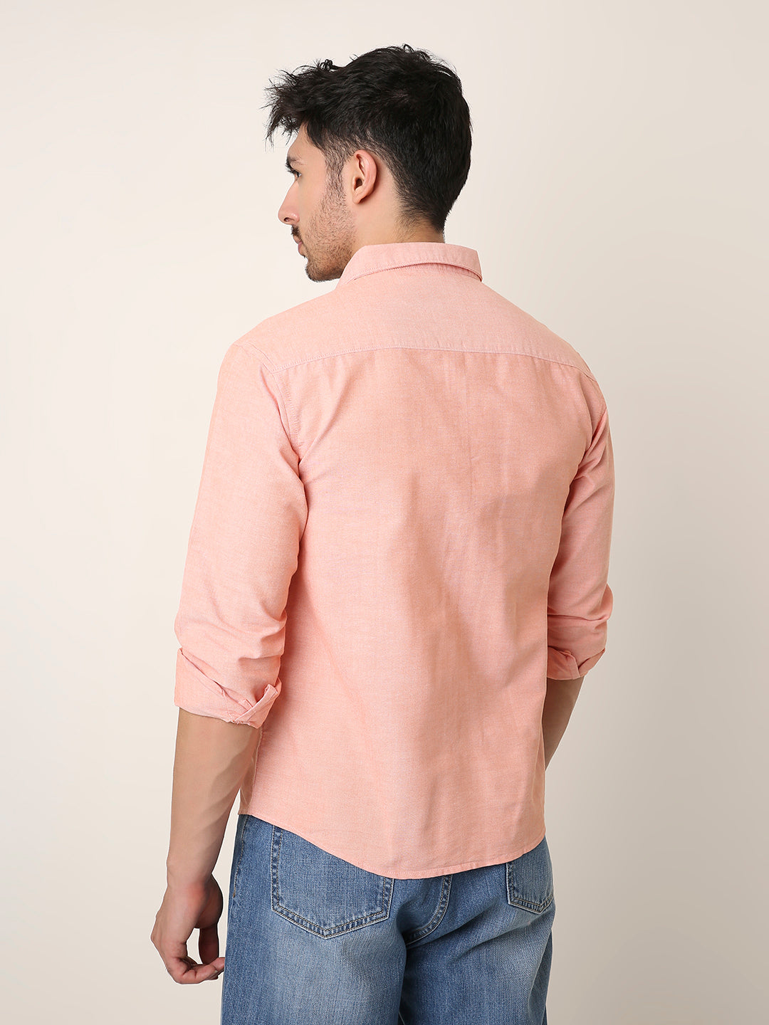 PEACH CLASSIC OXFORD SHIRT