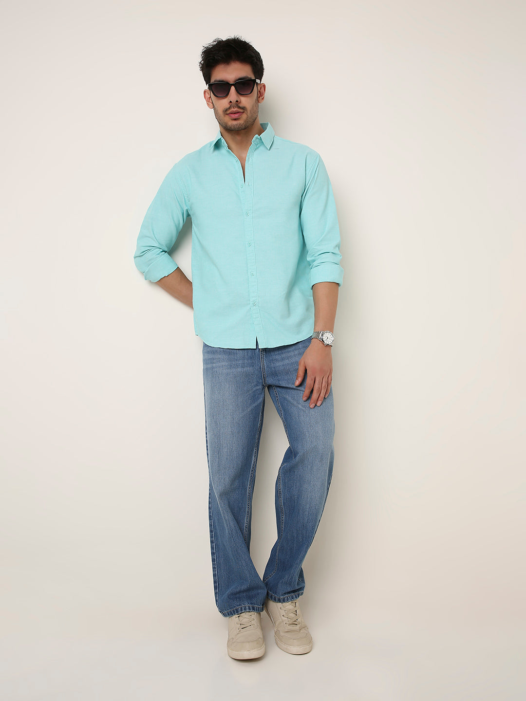MINT GREEN CLASSIC OXFORD SHIRT