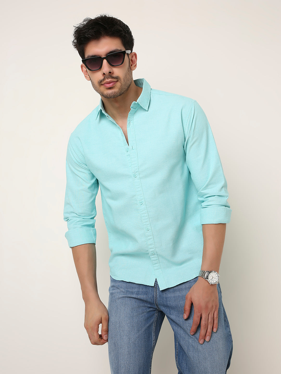 MINT GREEN CLASSIC OXFORD SHIRT