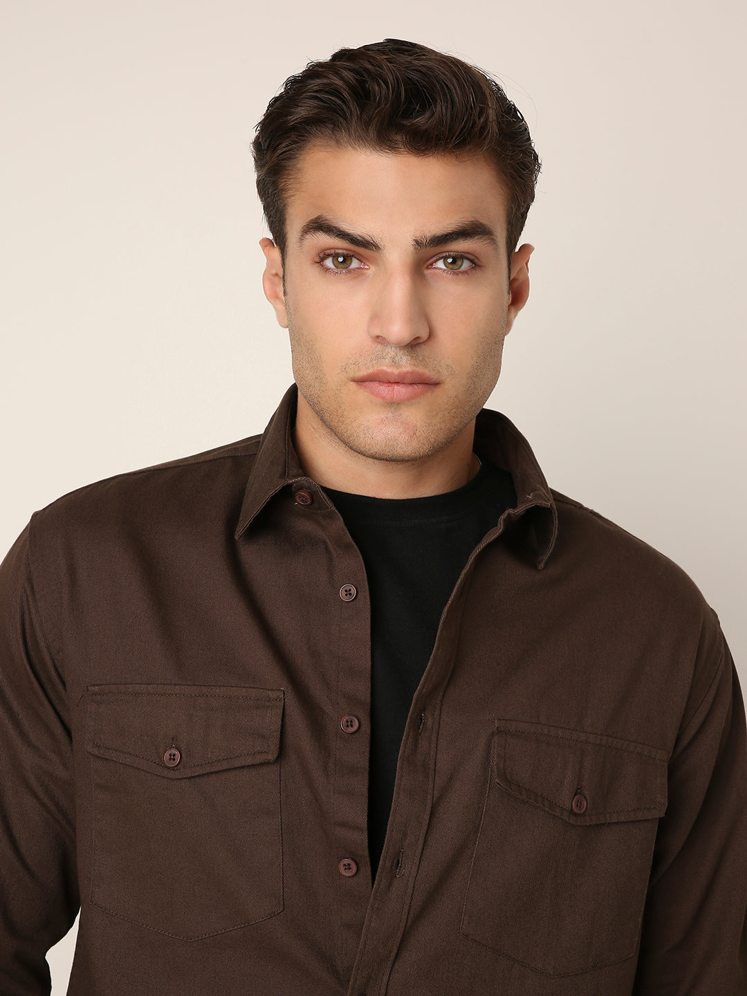 Utility Shacket – Premium Cotton Overshirt