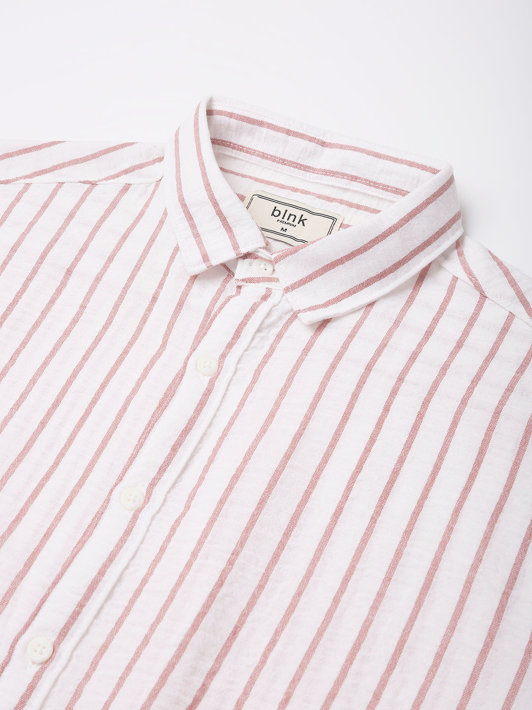 RED STRIPED CLASSIC SHIRT