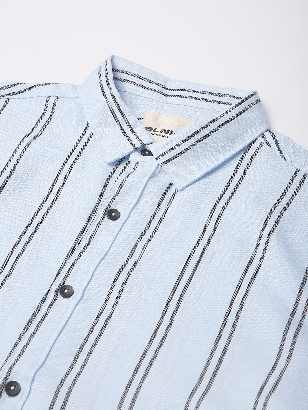 BLUE STRIPED CASUAL SHIRT