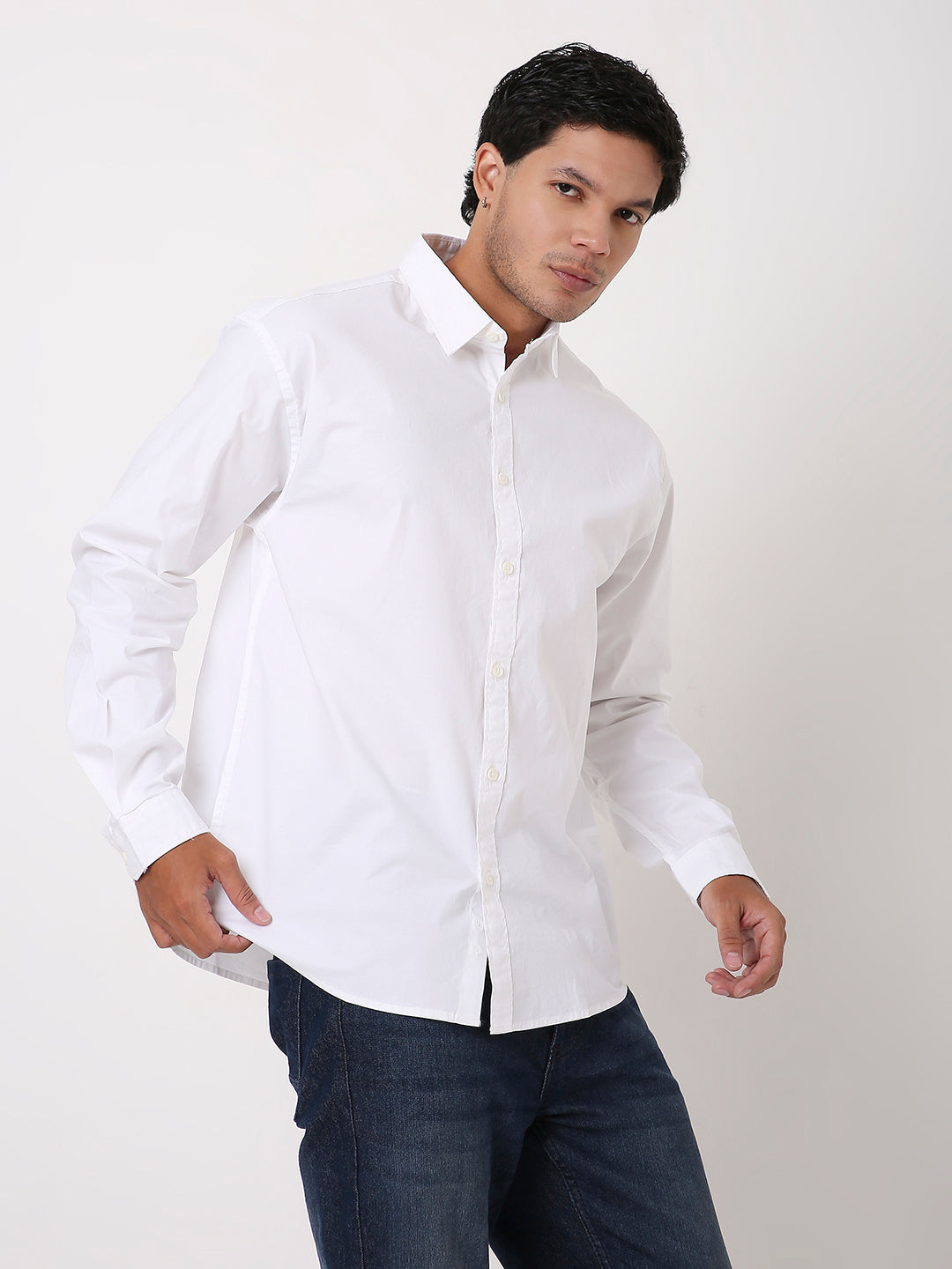PREMIUM MAROON COTTON LYCRA LONG SLEEVE SHIRT