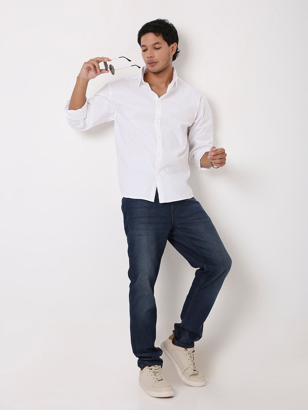 PREMIUM MAROON COTTON LYCRA LONG SLEEVE SHIRT