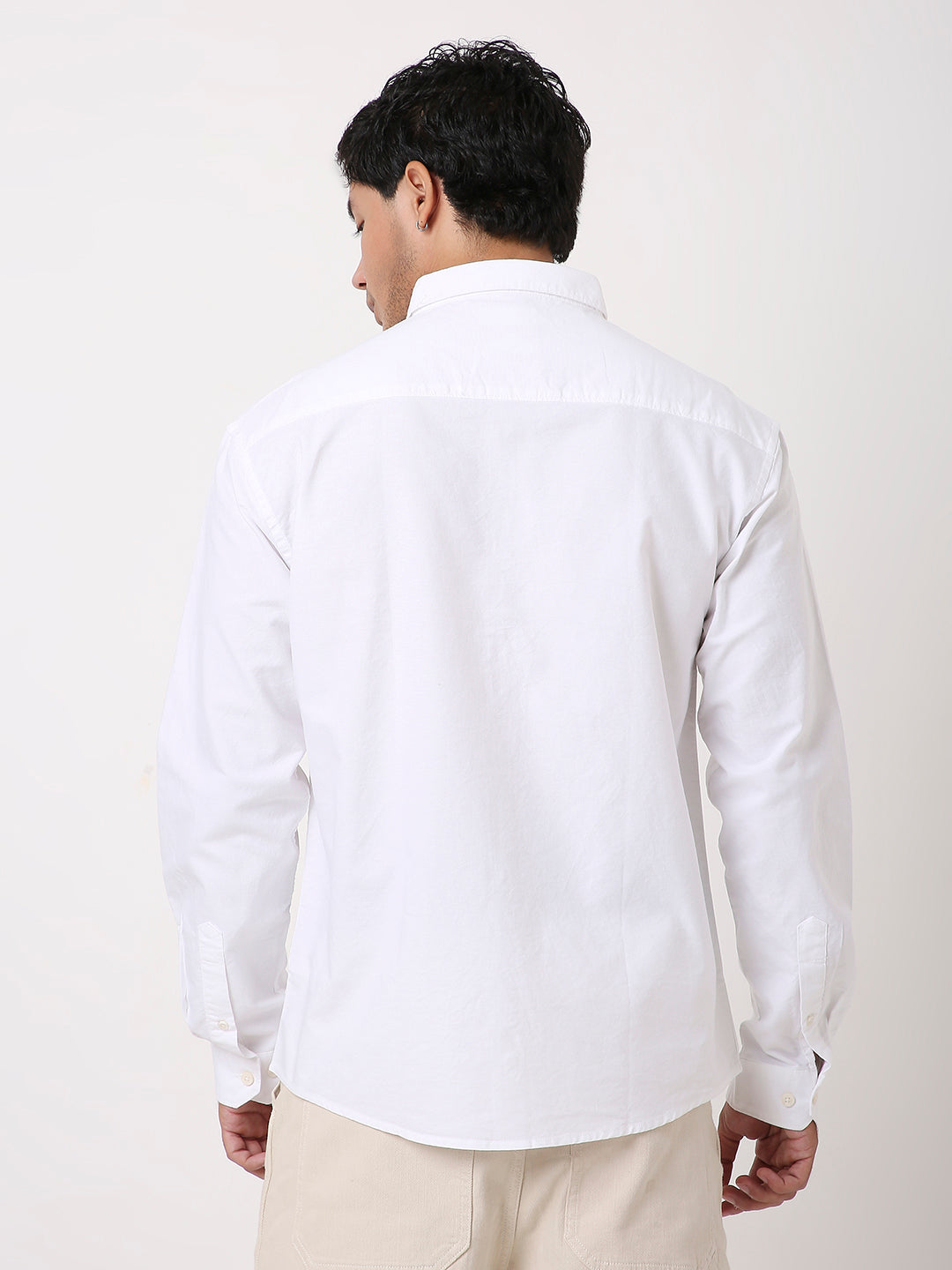 CLASSIC LONG SLEEVE TANGERINE OXFORD SHIRT
