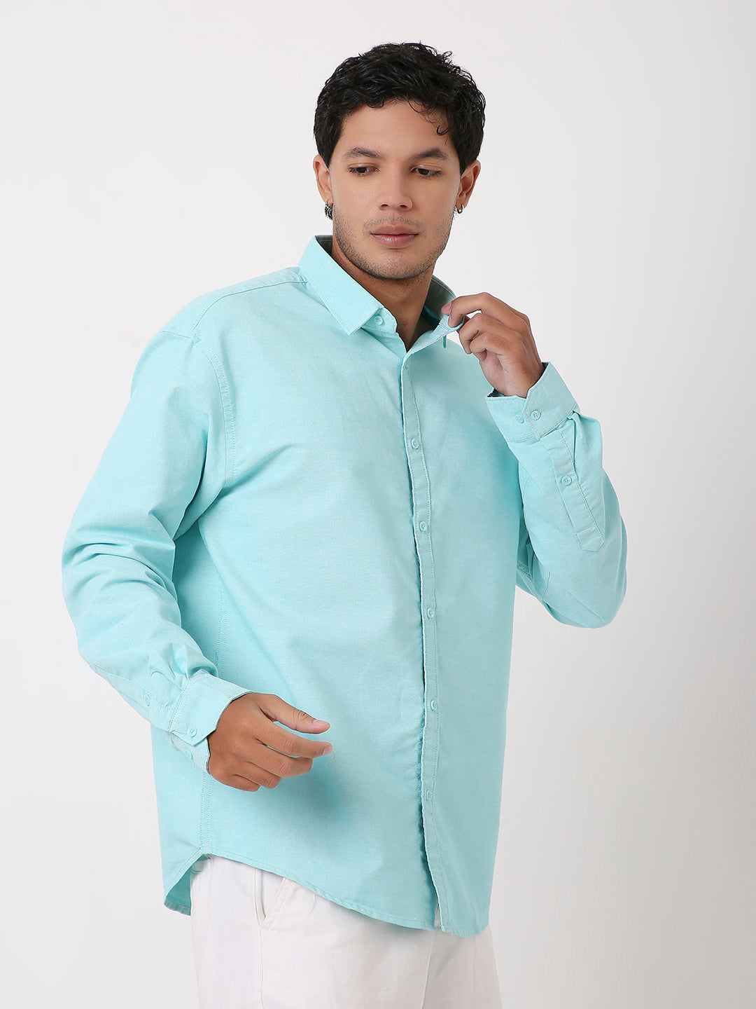 MINT GREEN CLASSIC OXFORD SHIRT