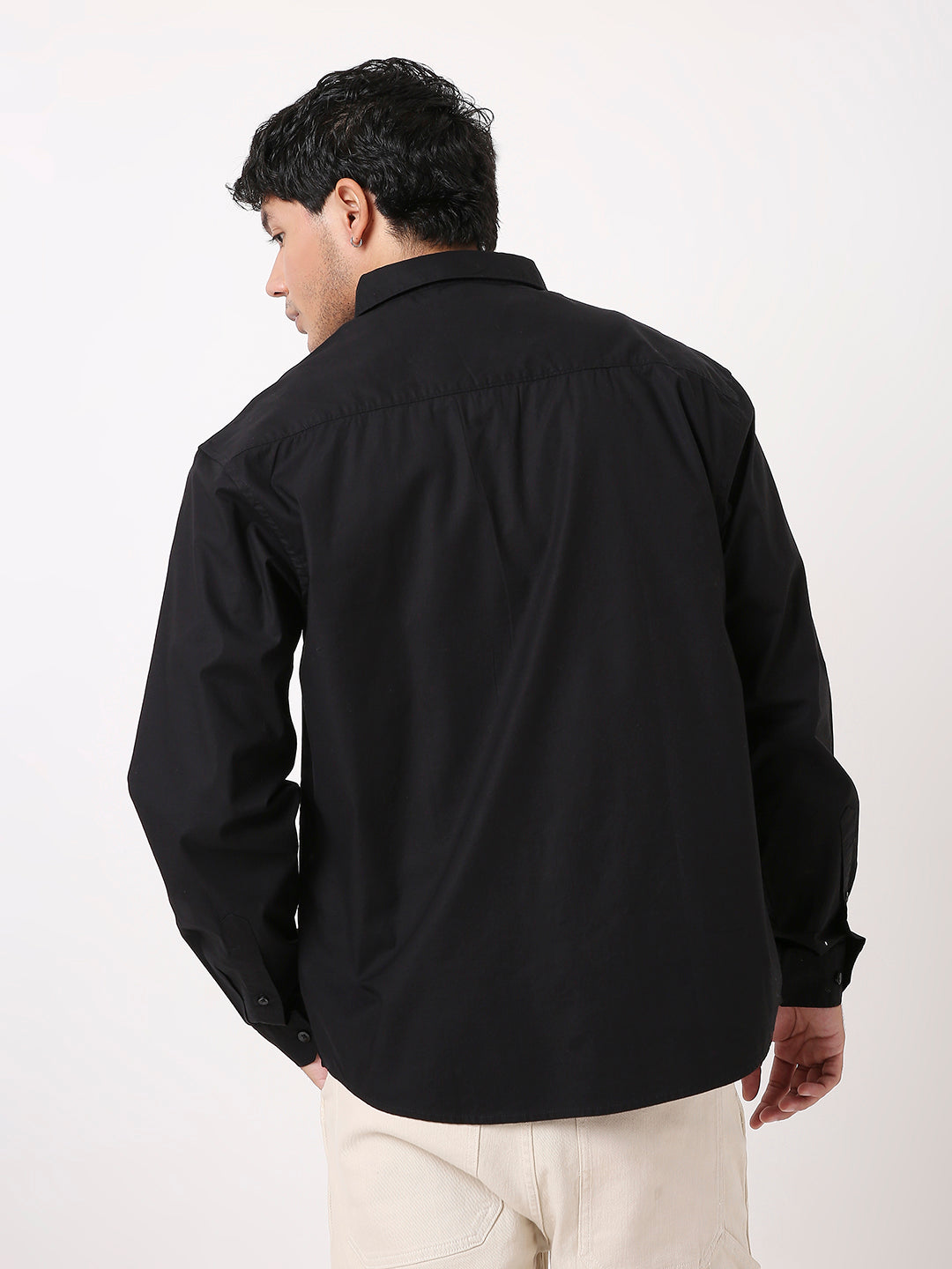 PREMIUM MAROON COTTON LYCRA LONG SLEEVE SHIRT
