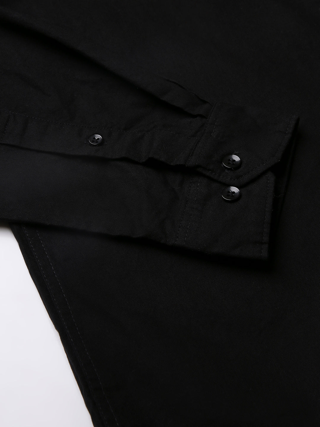 BLACK ESSENTIAL OXFORD SHIRT