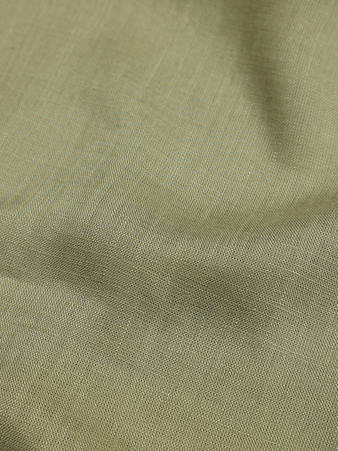 Olive Premium Linen Blend Shirt