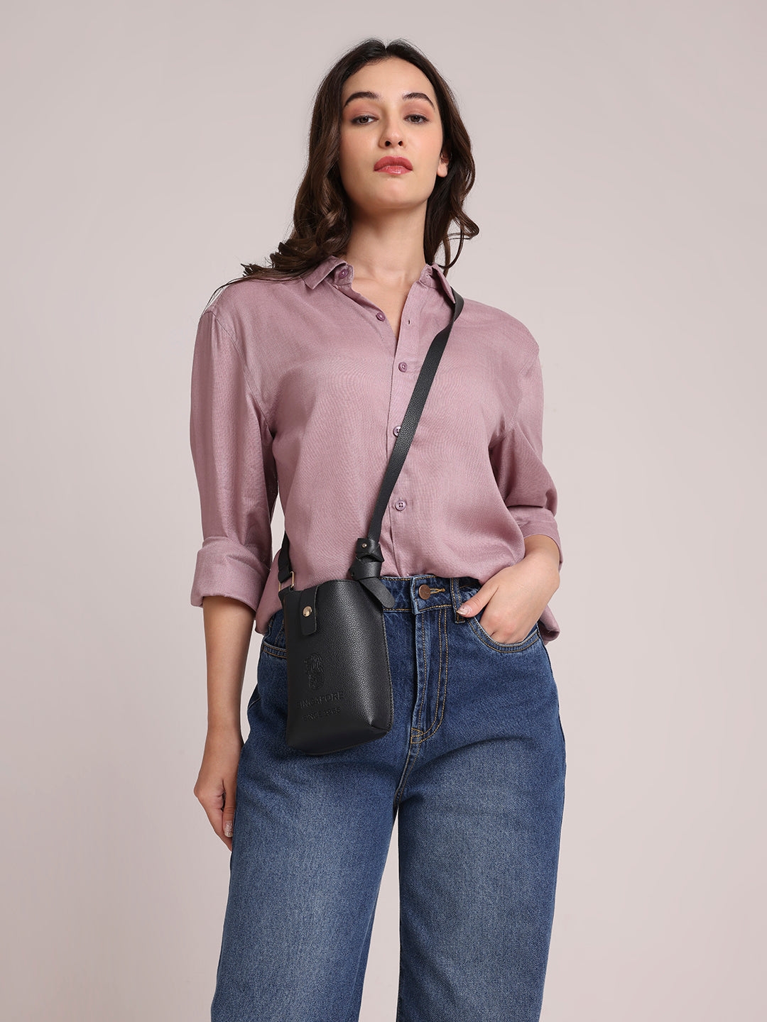 Lavender Premium Linen Blend Shirt