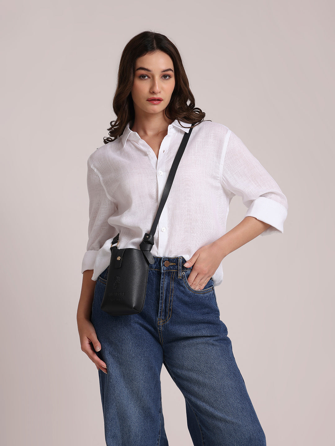 White Premium Linen Blend Shirt