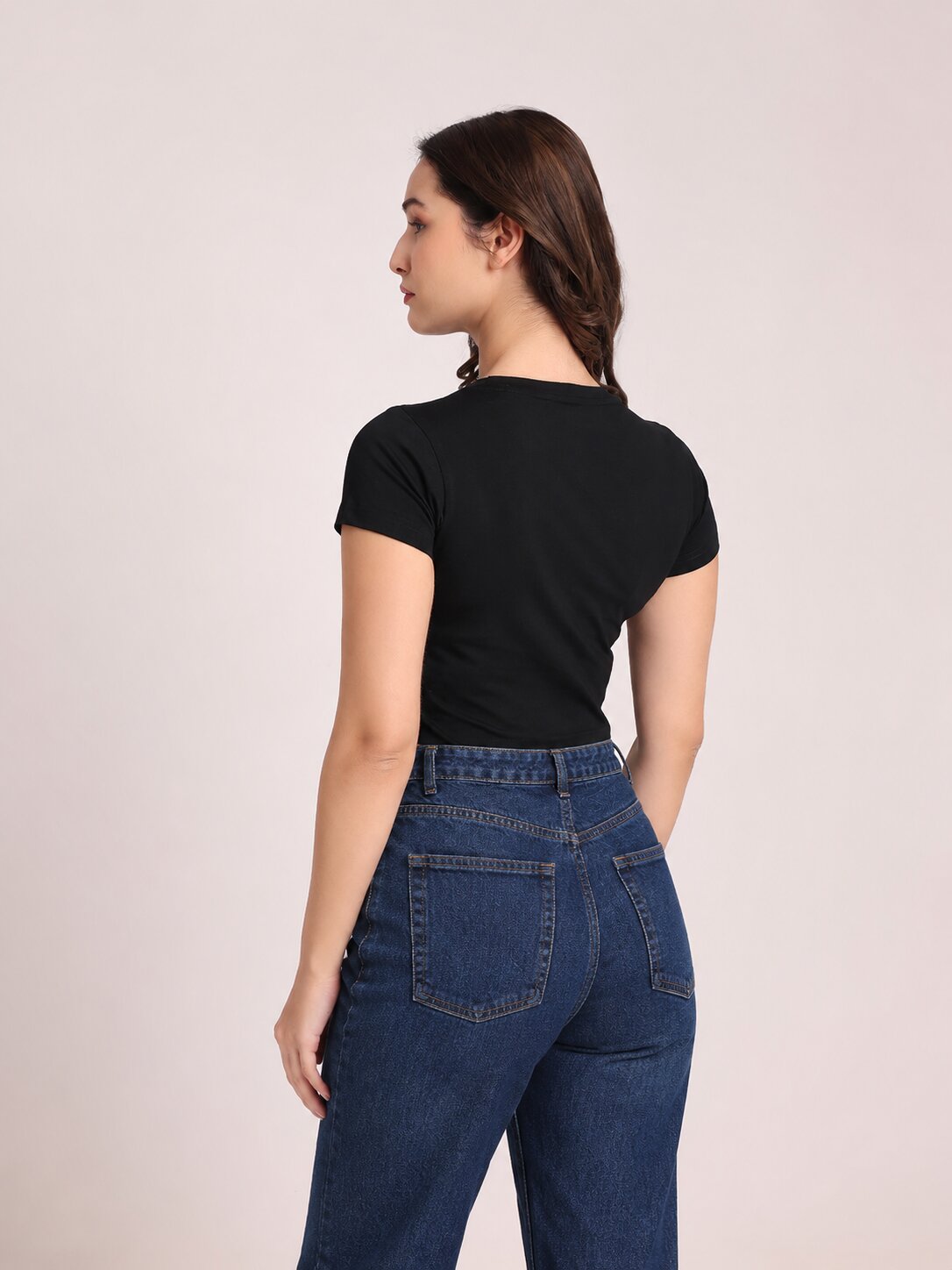 Black Crop Top