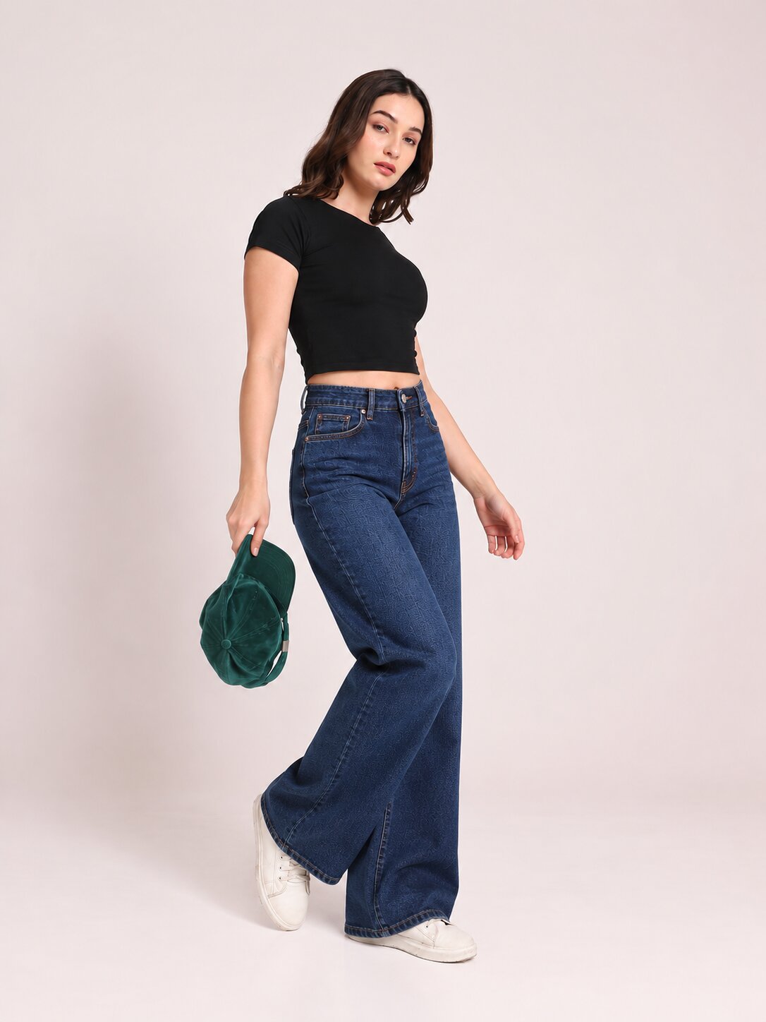 Black Crop Top