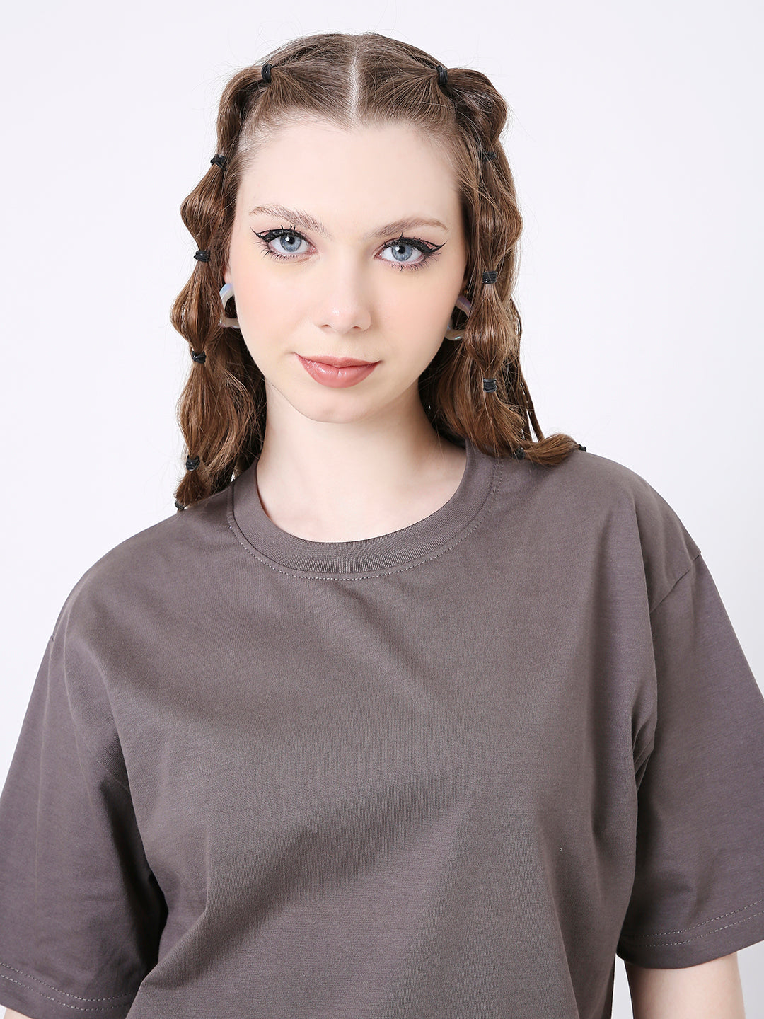 REGULAR TSHIRT: GREY