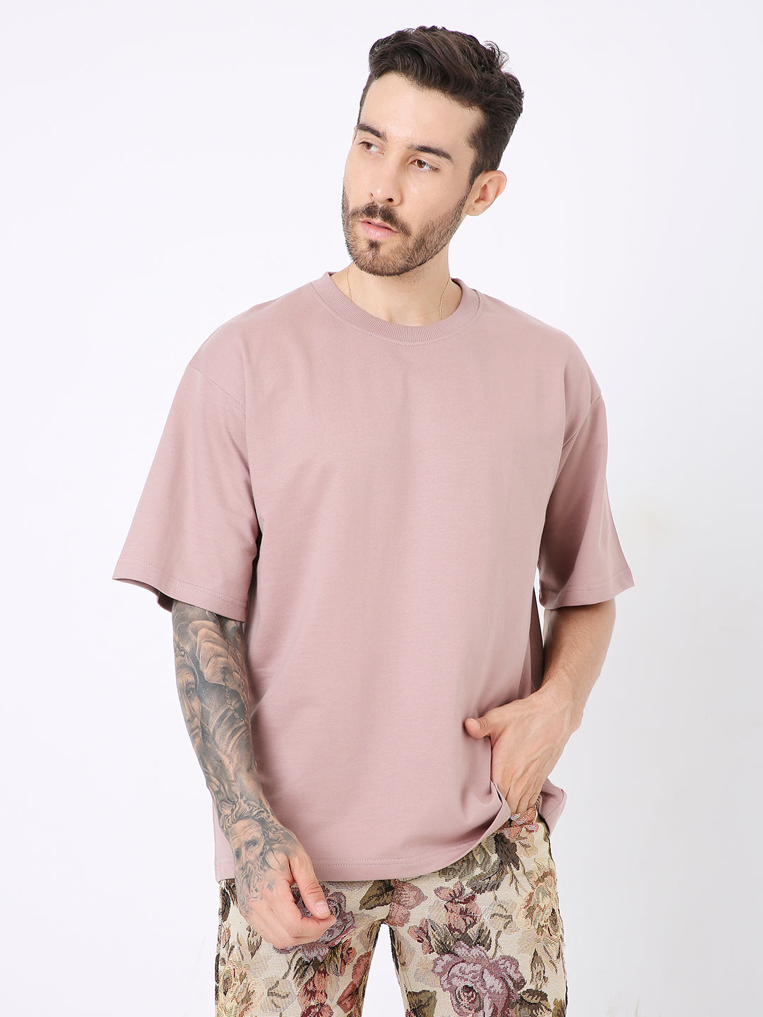OVERSIZED TSHIRT: ONION PINK