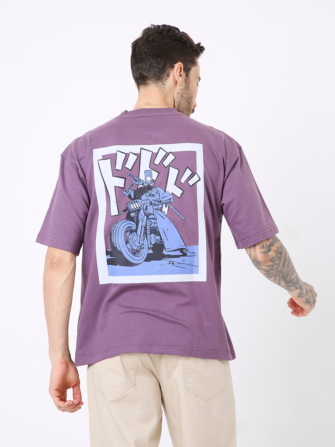 OVERSIZE GRAPE PRINTED TSHIRT
