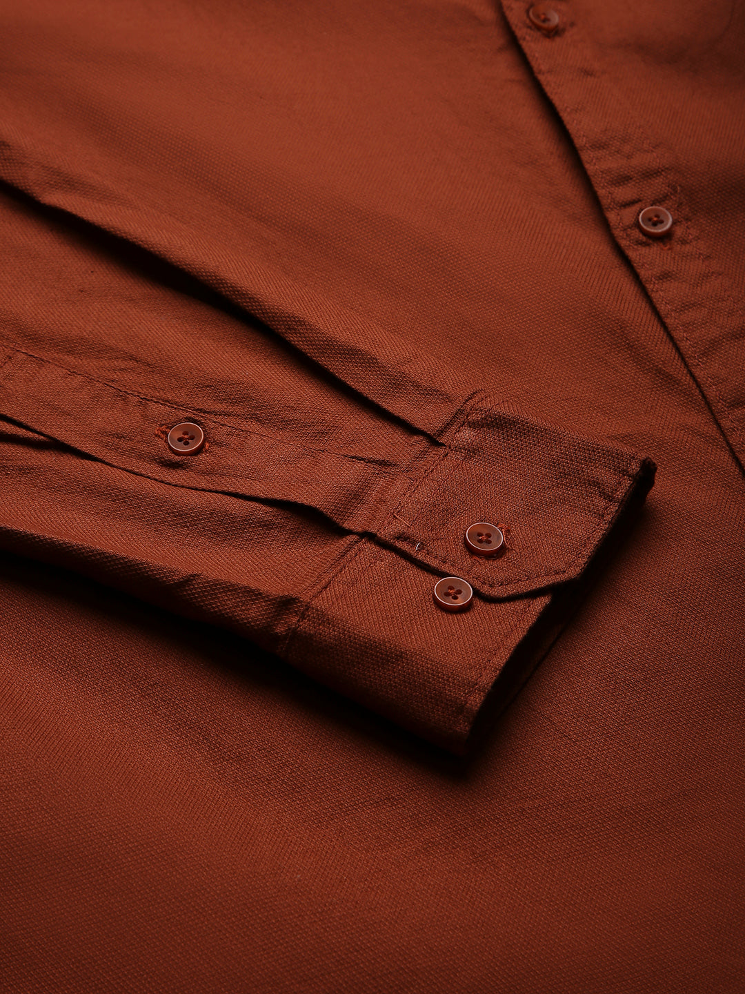 BROWN PREMIUM STRUCTURED SHIRT