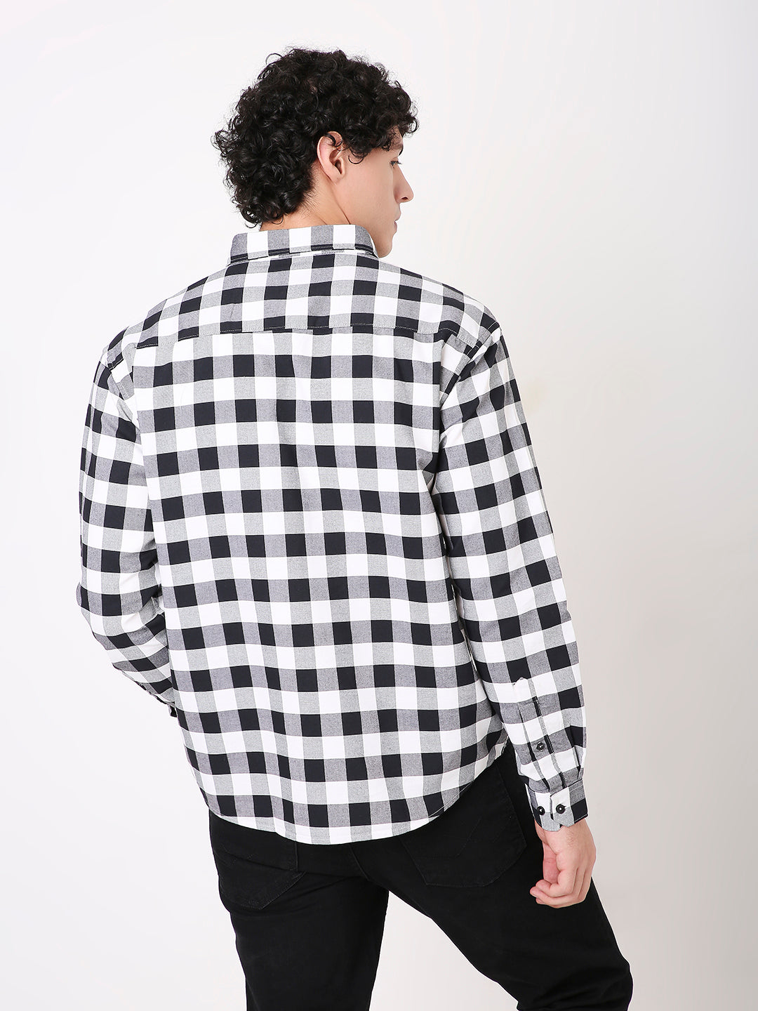 BLACK BUFFALO CHECKS SHIRT