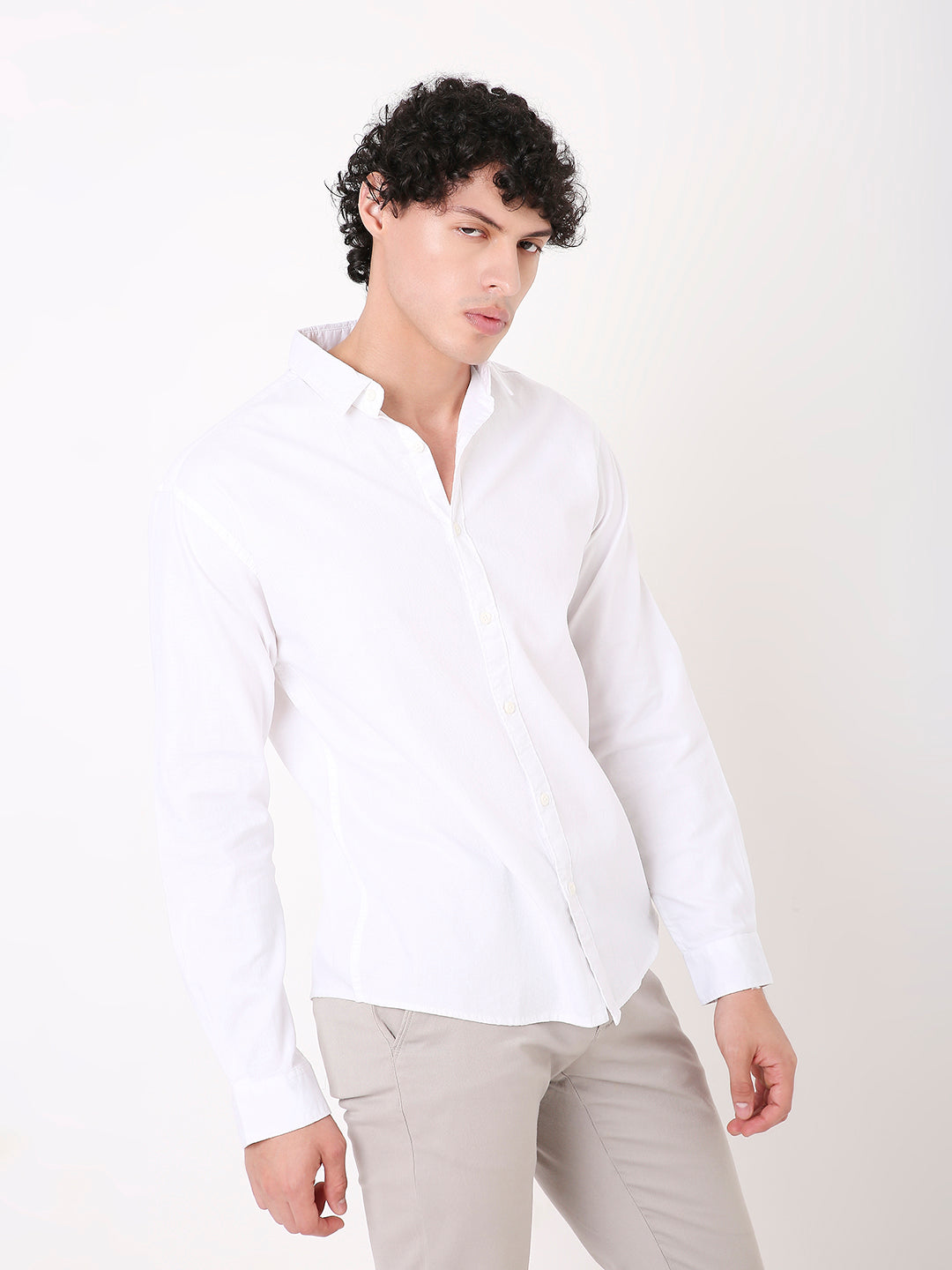 STRUCTURED PURE COTTON SHIRT FOR MEN – FULL SLEEVES