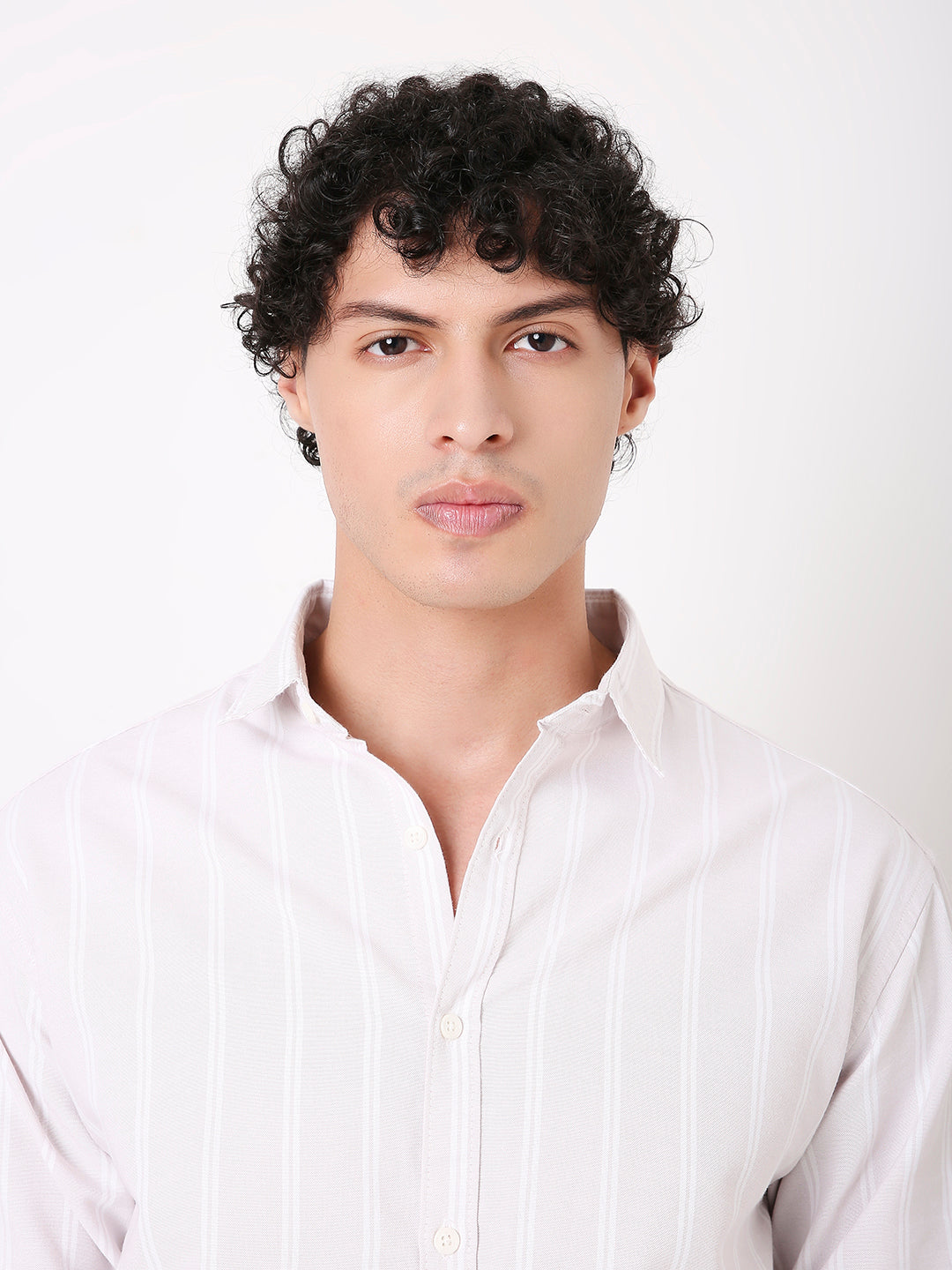 PREMIUM PASTEL STRIPED COTTON SHIRT FOR MEN