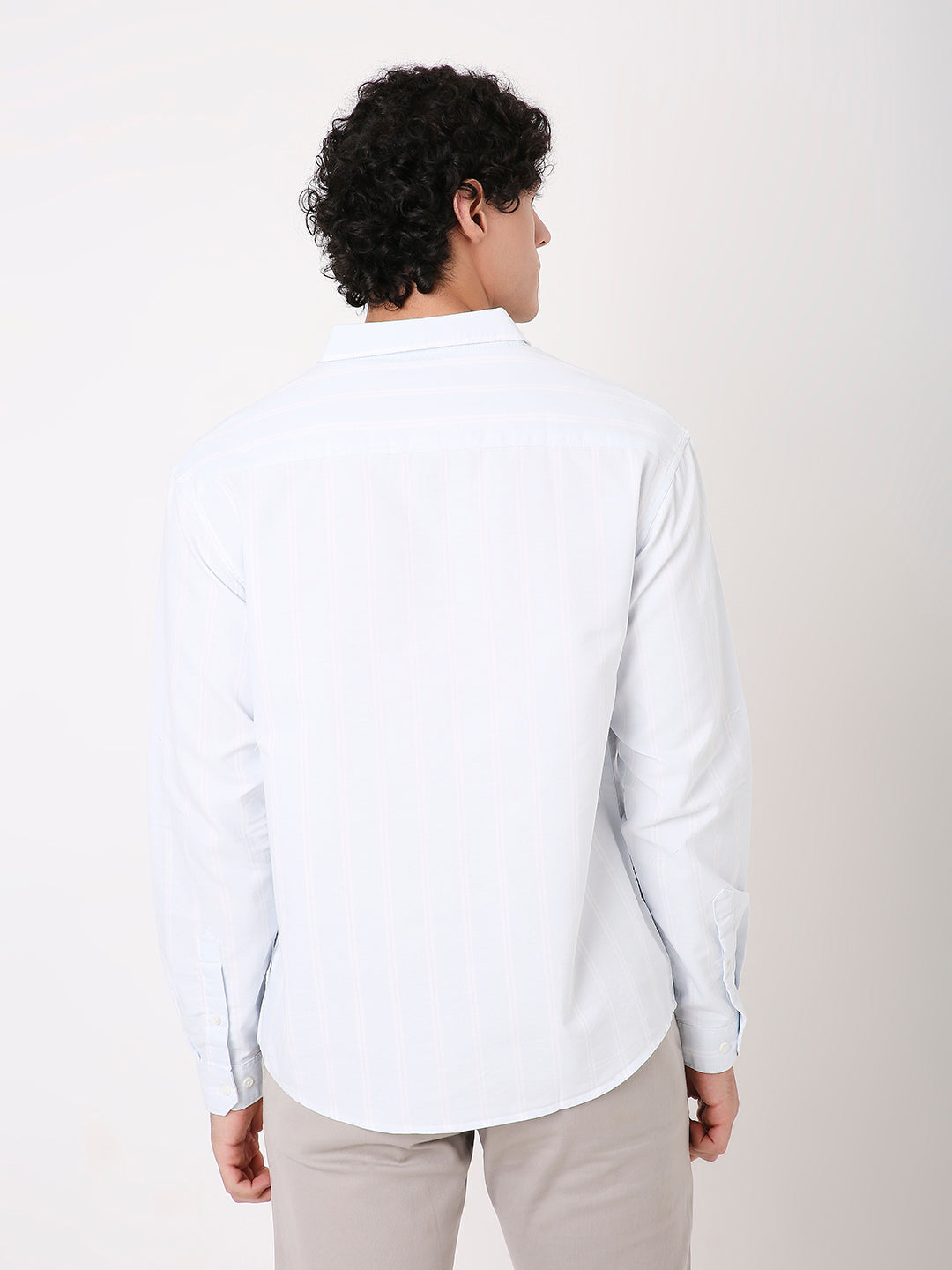 PREMIUM PASTEL STRIPED COTTON SHIRT FOR MEN