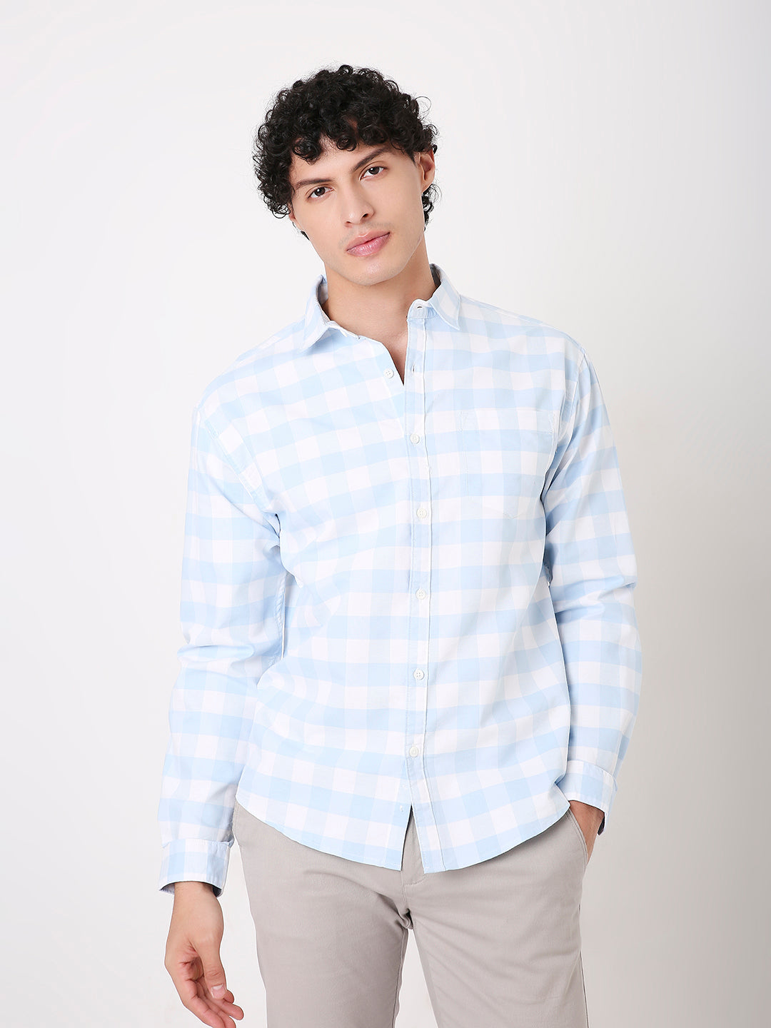 BLUE BUFFALO CHECKS SHIRT