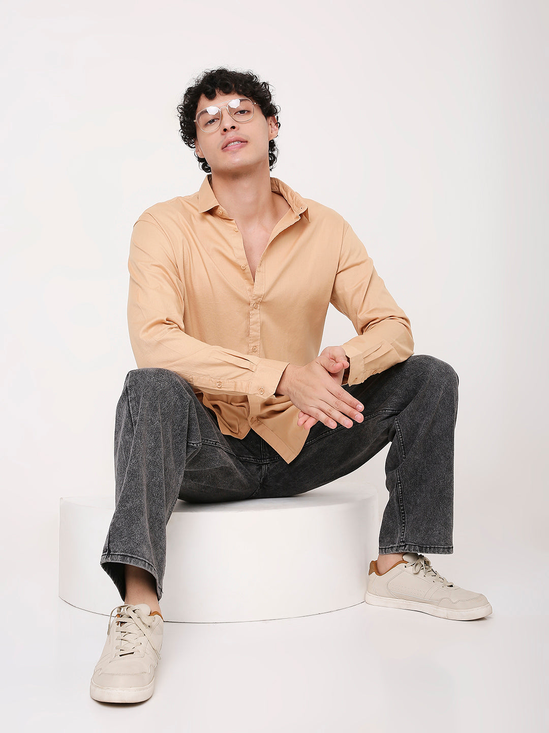 STRUCTURED PURE COTTON SHIRT FOR MEN – FULL SLEEVES