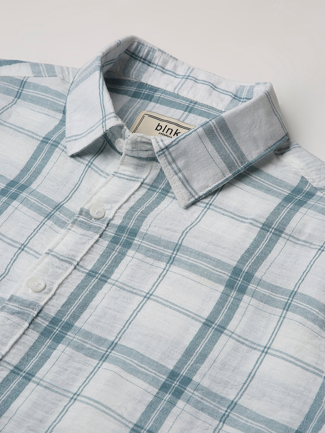 TEAL Casual CHECKS Shirt